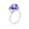Image 3 : 14KT White Gold 6.09ct Tanzanite and Diamond Ring