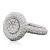 Image 2 : 14KT White Gold 2.38ctw Diamond Ring