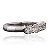 Image 2 : 14KT White Gold 1.24ctw Diamond Ring