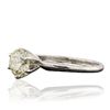 Image 2 : 14KT White Gold 1.01ct Diamond Ring
