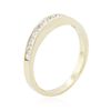 Image 3 : 14KT Yellow Gold 0.36ctw Diamond Ring