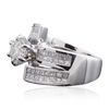 Image 2 : 18KT White Gold 2.26ctw Diamond Ring