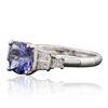 Image 2 : 14KT White Gold 2.47ct Tanzanite and Diamond Ring