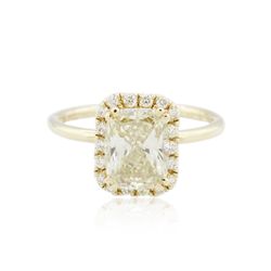 14KT Yellow Gold 2.41ctw Diamond Unity Ring