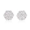 Image 1 : 14KT White Gold 1.68ctw Diamond Earrings