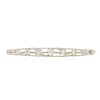 Image 1 : 14KT Two-Tone Gold 0.37ctw Diamond Pin