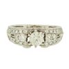 Image 1 : 14KT White Gold 1.15ctw Diamond Ring