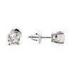 Image 2 : 14KT White Gold 1.15ctw Diamond Solitaire Earrings