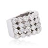 Image 2 : 14KT White Gold 3.16ctw Diamond Ring