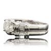 Image 2 : Platinum 2.00ctw Diamond Ring Wedding Set
