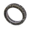 Image 2 : 18KT Black Gold 0.99ctw Black Diamond Versace Ring