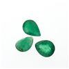 Image 1 : 3.16cts. Pear Cut Natural Emerald Parcel