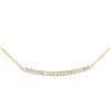 Image 2 : 14KT Yellow Gold 0.84ctw Diamond Necklace