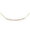 Image 2 : 14KT Yellow Gold 0.84ctw Diamond Necklace