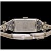 Image 4 : Ladies Vintage Platinum 1.02ctw Diamond Wristwatch