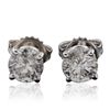 Image 1 : 14KT White Gold 1.99ctw Diamond Stud Earrings