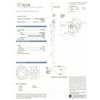 Image 4 : 14KT White Gold 2.02ctw Diamond and Yellow Sapphire Ring