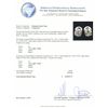 Image 3 : 14KT White Gold 1.23ctw Diamond Solitaire Earrings