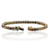 Image 3 : 10KT Yellow Gold 15.62ctw Multi Gemstone Bracelet