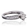 Image 2 : 18KT White Gold 0.70ctw Diamond Ring