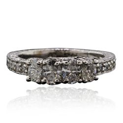 14KT White Gold 1.27ctw Diamond Ring