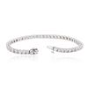Image 3 : 14KT White Gold 7.49ctw Diamond Tennis Bracelet