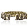 Image 2 : 10KT Yellow Gold 8.31ctw Diamond Bracelet