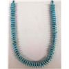 Image 1 : Stunning Navajo Turquoise Rondelle Bead Necklace