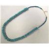 Image 2 : Stunning Navajo Turquoise Rondelle Bead Necklace