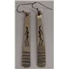 Image 1 : Navajo Sterling Kokopelli Earrings