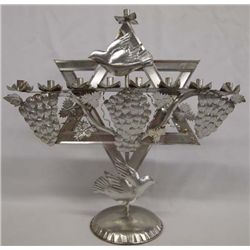 Decorative Aluminum Menorah