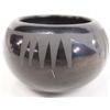 Image 2 : San Ildefonso Black-on-Black Pot by Pauline