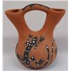 Image 1 : Acoma Miniature Lizard Wedding Vase by B. Curley