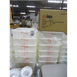 12 Measured Cambro 6 Qt. - 12 Times the Money