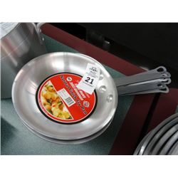 6 Aluminum Fry Pans 7  - 6 Times the Money  NEW