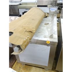 S/S 12" Drainboard w/Leg Set