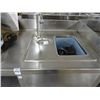 Image 2 : 4' S/S Dish Table w/Sink