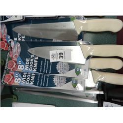 4 Cooks Knife - 2(8") 2 (10") - 4 Times the Money  NEW