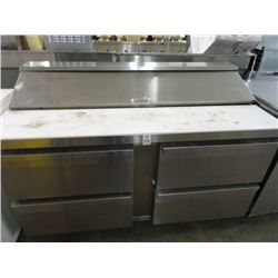 Commercial 4 Drawer Refrigerated Sandwich Prep