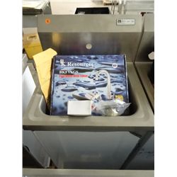 John Boos Foot Valve Pedestal Handsink - New
