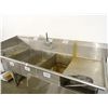 Image 1 : S/S 3-Comp Sink w/Lever Drains