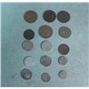 Image 2 : 1 Lot of 16 Different Old European Coins