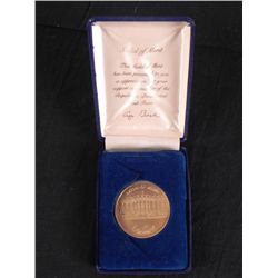 George Bush Republican Task Force Medal of Merit In Box