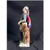 Image 2 : CIVIL WAR CONFEDERATE GENERAL STUART PORCELAIN DECANTER