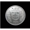 Image 1 : Switzerland 5 Silver Francs 1933 B-Uncirculated Scarce