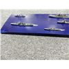 Image 3 : WWII Board w/ Naval Battle Group Diecast Ships