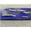 Image 4 : WWII Board w/ Naval Battle Group Diecast Ships