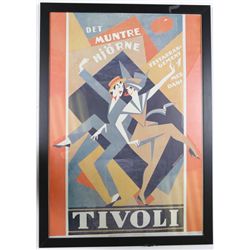 1920's Tivoli Theatrical Poster Andreasen & Lachmann