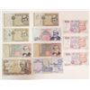 Image 1 : Lot of 11 Foreign Bills Notes Italy Spain Egypt 1000