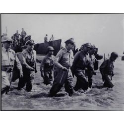 Aluminum Photo Print WWII General MacArthur Philippines